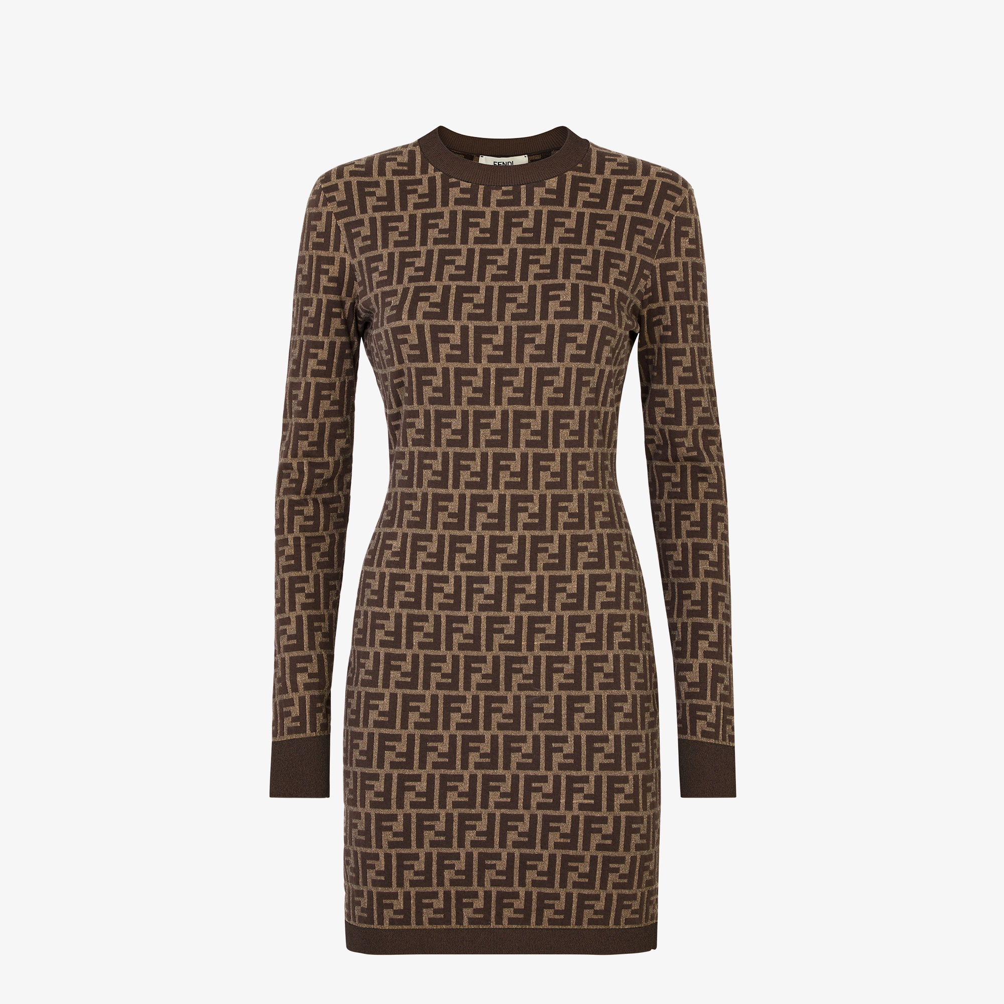 Dress Cotton Brown | Fendi