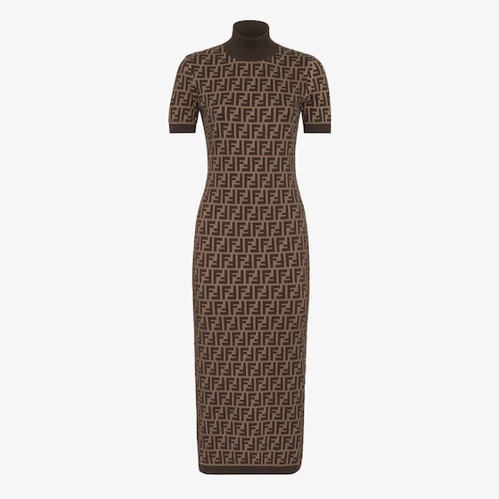 Fendi Fitted midi dress