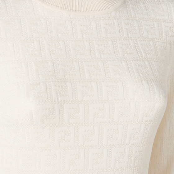 Fendi Close-fitting, long-sleeved midi dress | Thumbnail 3