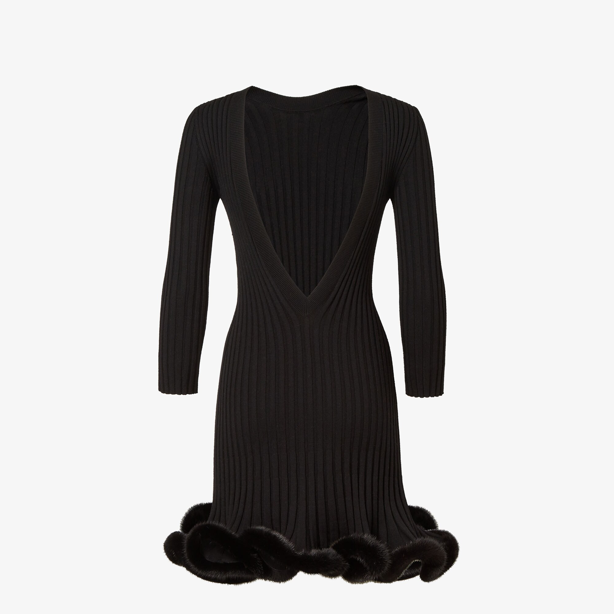 Dress Wool Black | Fendi