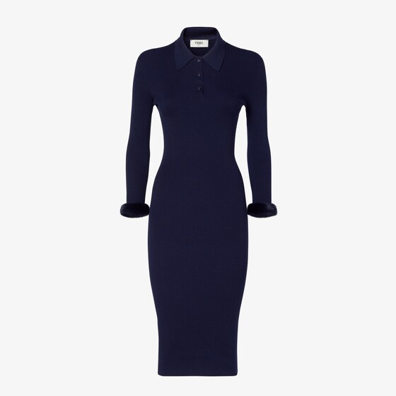 Fendi Dress In Blue
