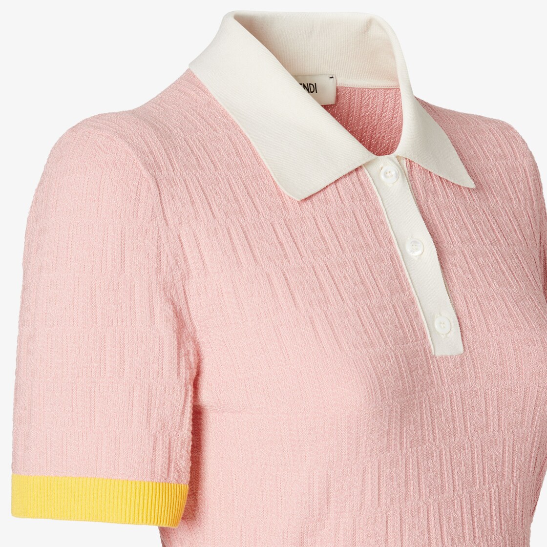 Dress Pink FF cotton and silk dress Pink - Image 3/4