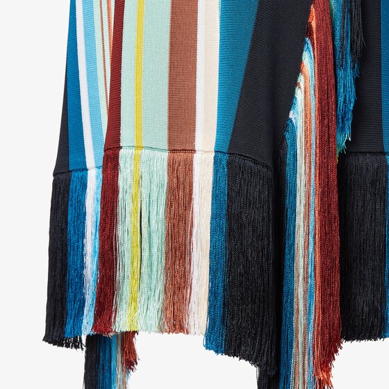 Fendi Sleeveless long dress with round neck and straight line | Thumbnail 3