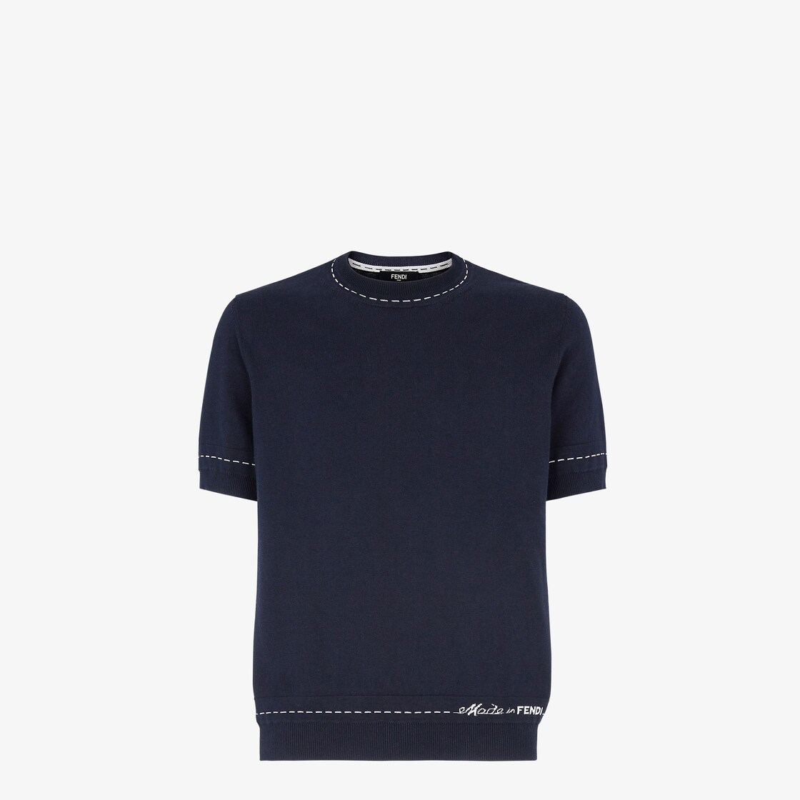 Fendi logo t store shirt mens