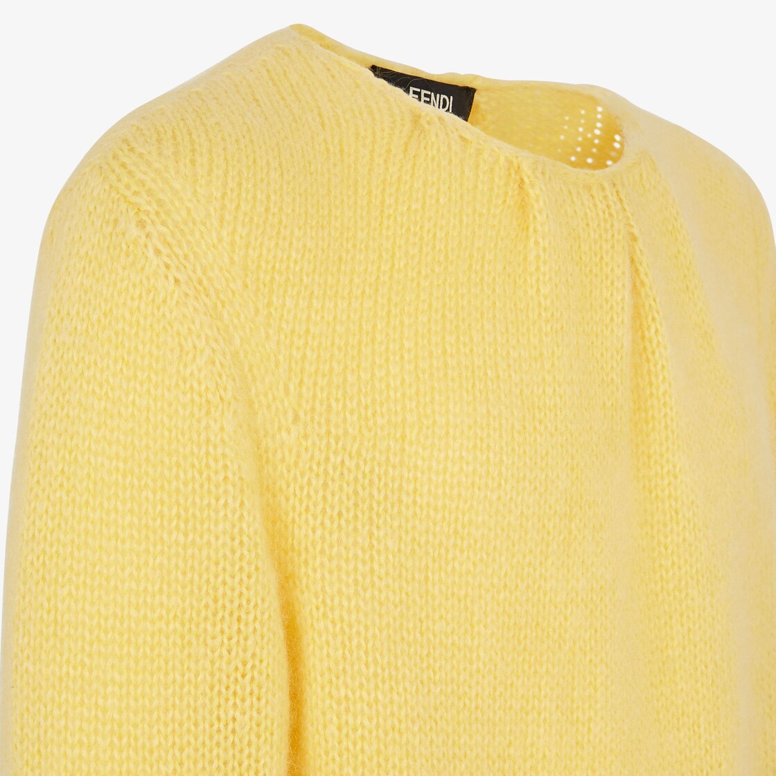 Jumper Yellow mohair jumper Yellow - Image 3/4