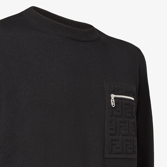 Fendi Long-sleeved crew-neck jumper | Thumbnail 3