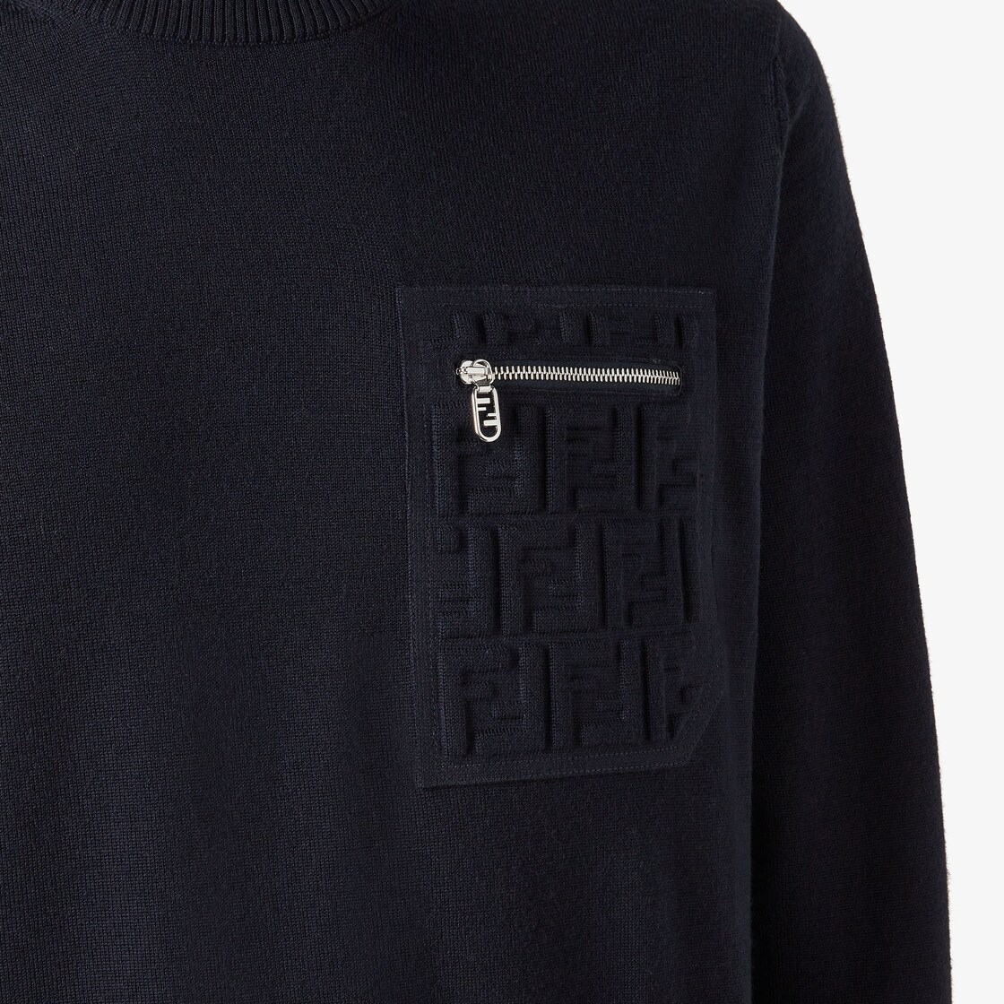 Sweater Navy blue wool jumper Blue - Image 3/4