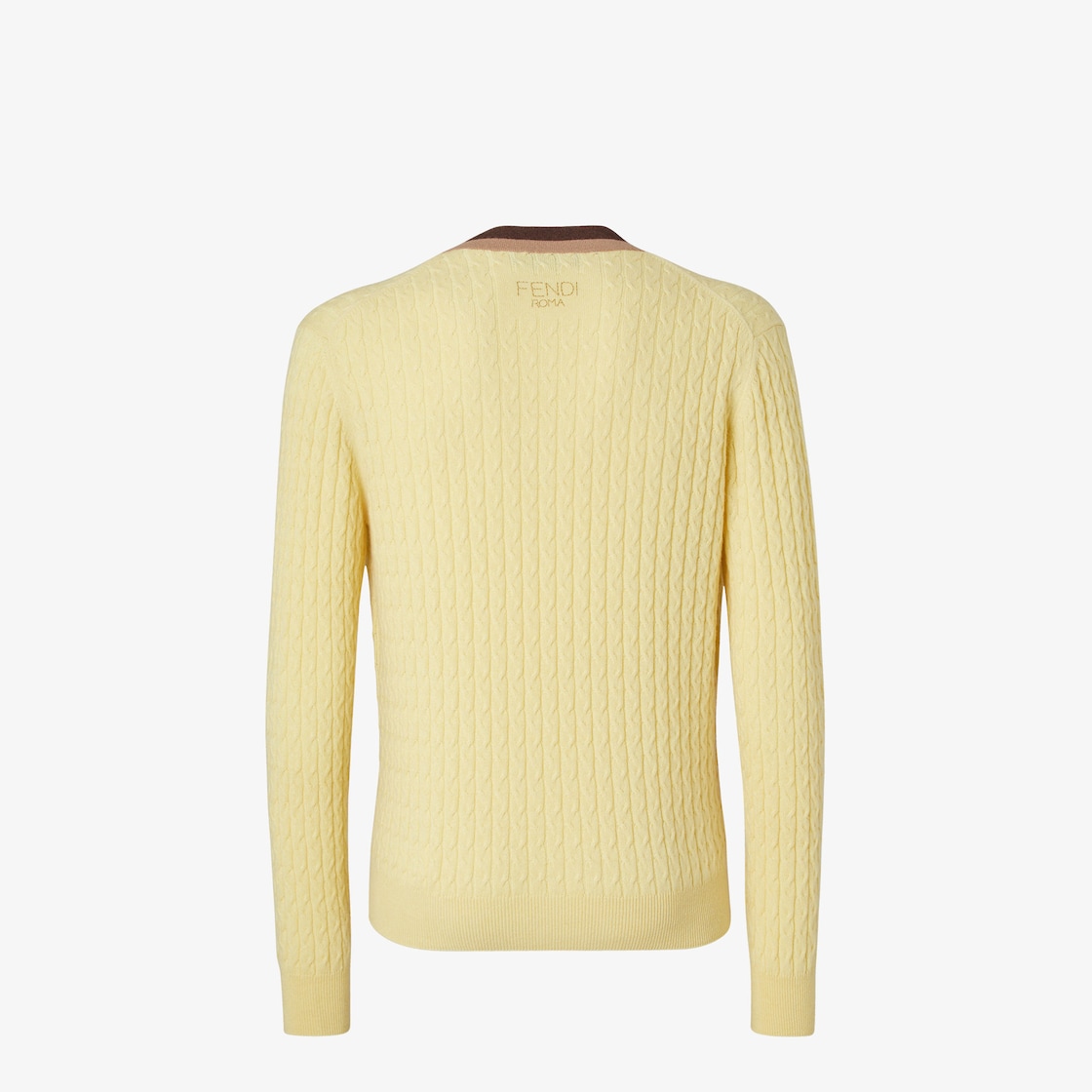 Jumper Yellow cashmere jumper Yellow - Image 2/4