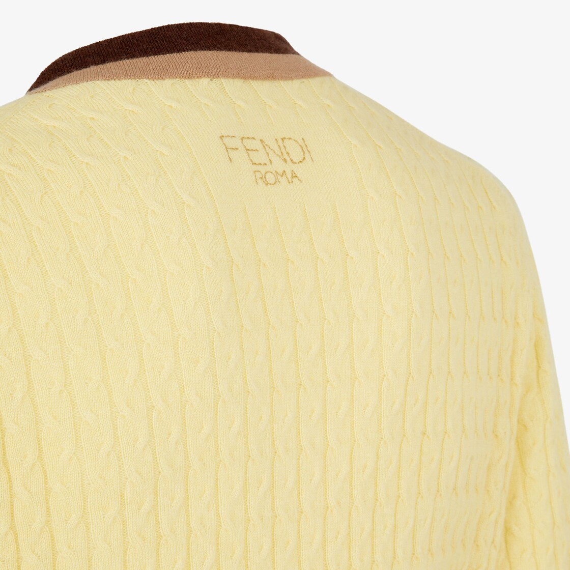 Jumper Yellow cashmere jumper Yellow - Image 3/4