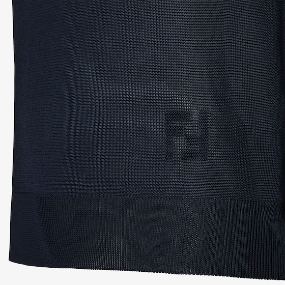 Fendi Regular fit jumper with crew neck and short sleeves | Thumbnail 3