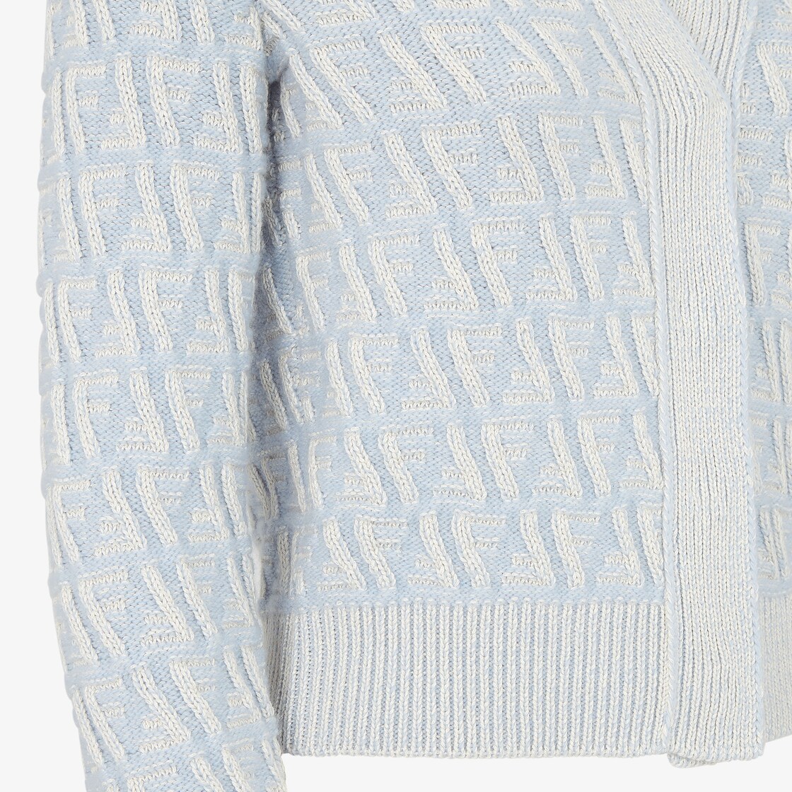 Cardigan Wool Light blue - Image 4/5