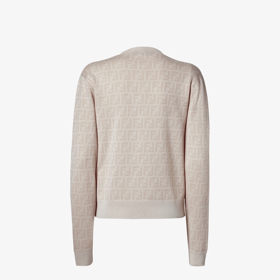 Fendi Long-sleeved crew-neck cardigan | Thumbnail 2