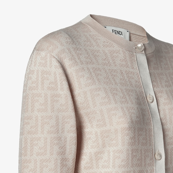 Fendi Long-sleeved crew-neck cardigan | Thumbnail 3