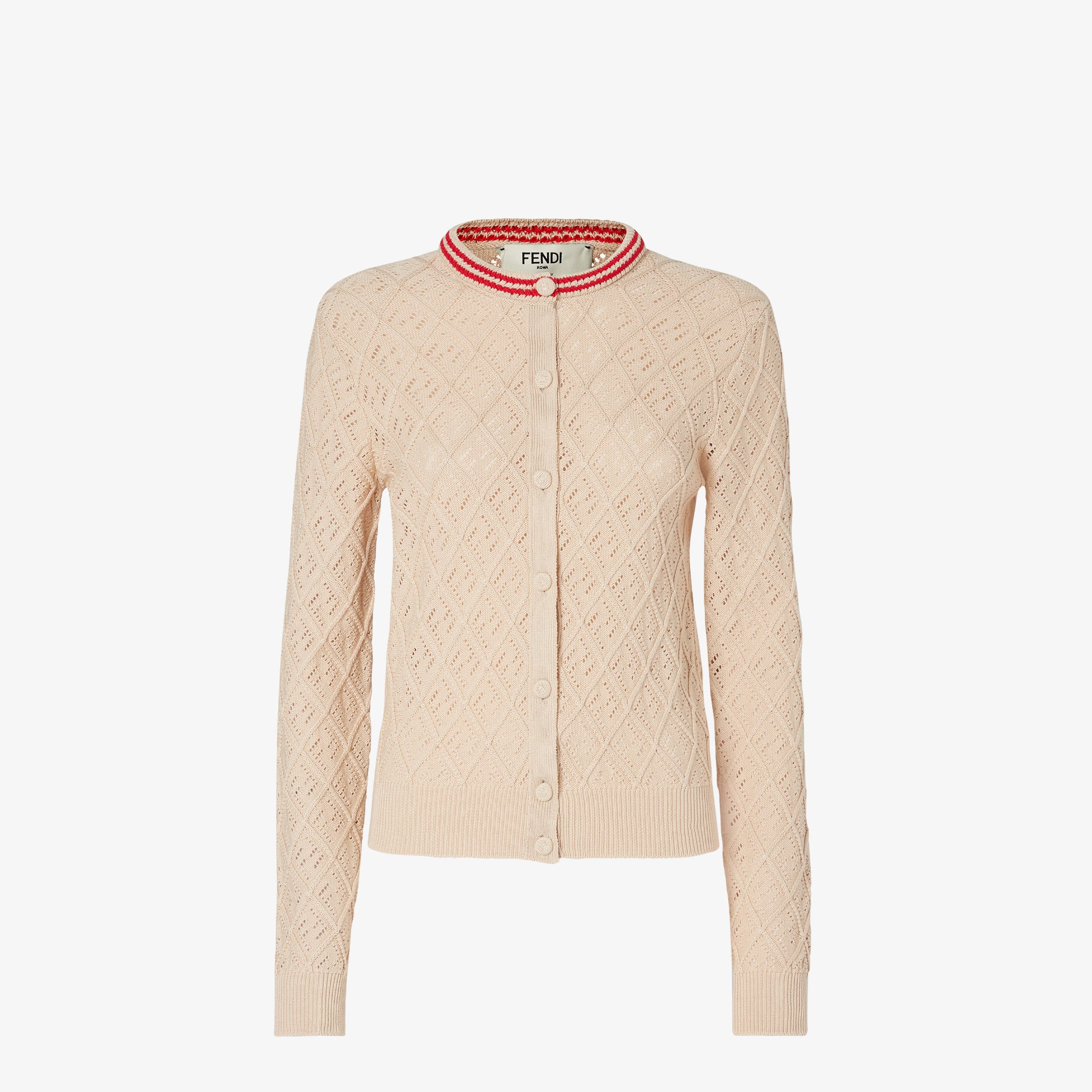 Fndiページ Cardigan Cotton Beige | Fendi