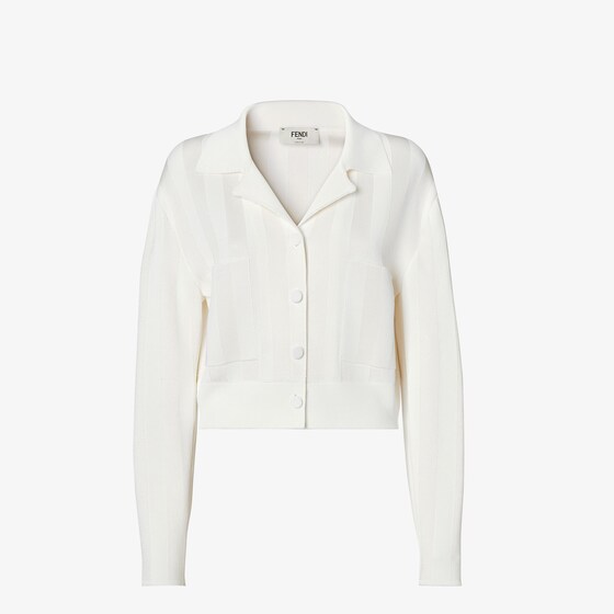 Fendi Blouson In White