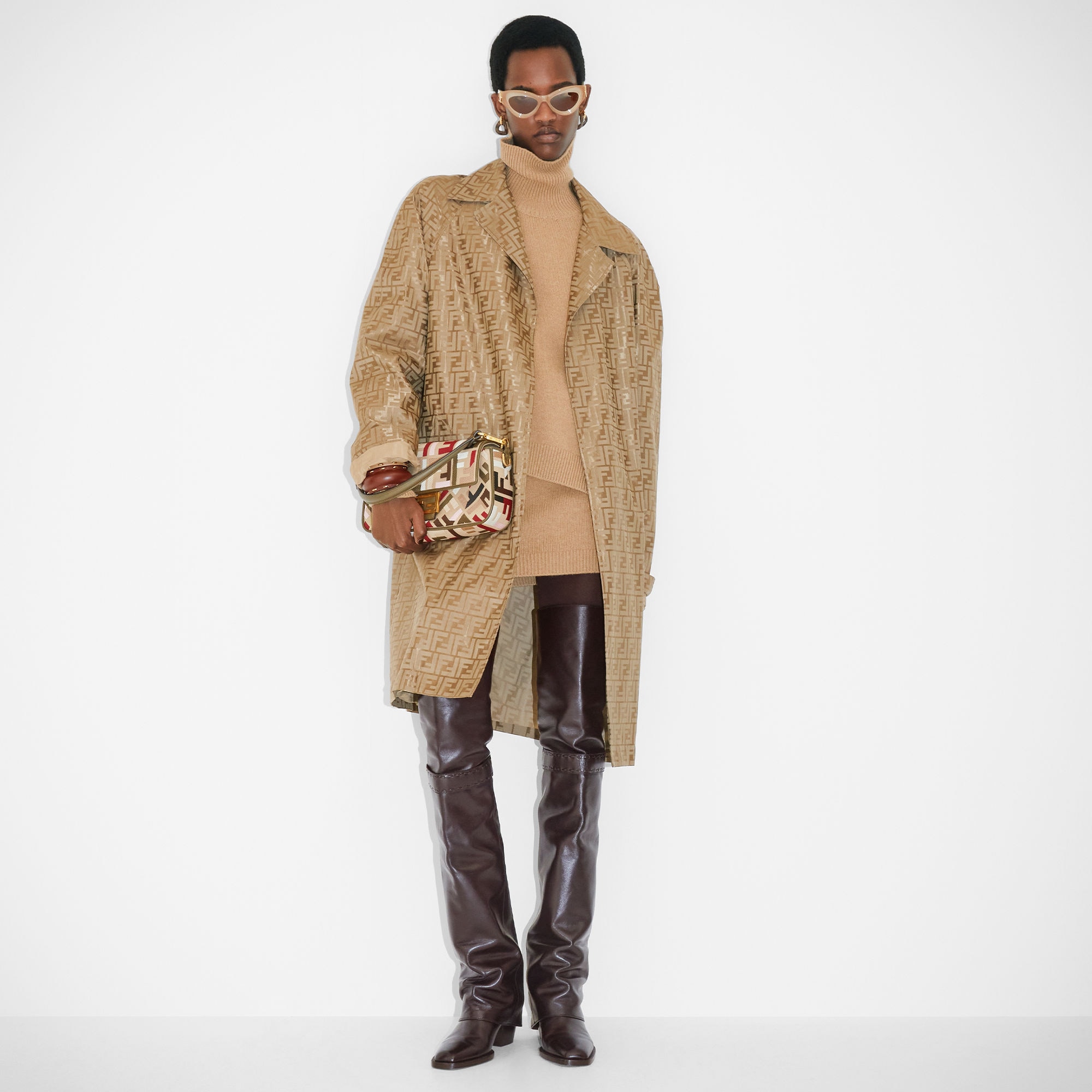 スカート ウール ベージュ | Fendi スカート ウール ベージュ | Fendi