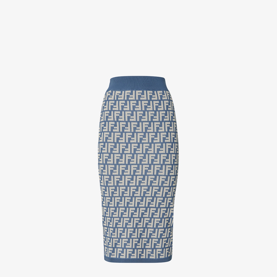 Skirt Blue FF cotton skirt Blue - Image 1/3