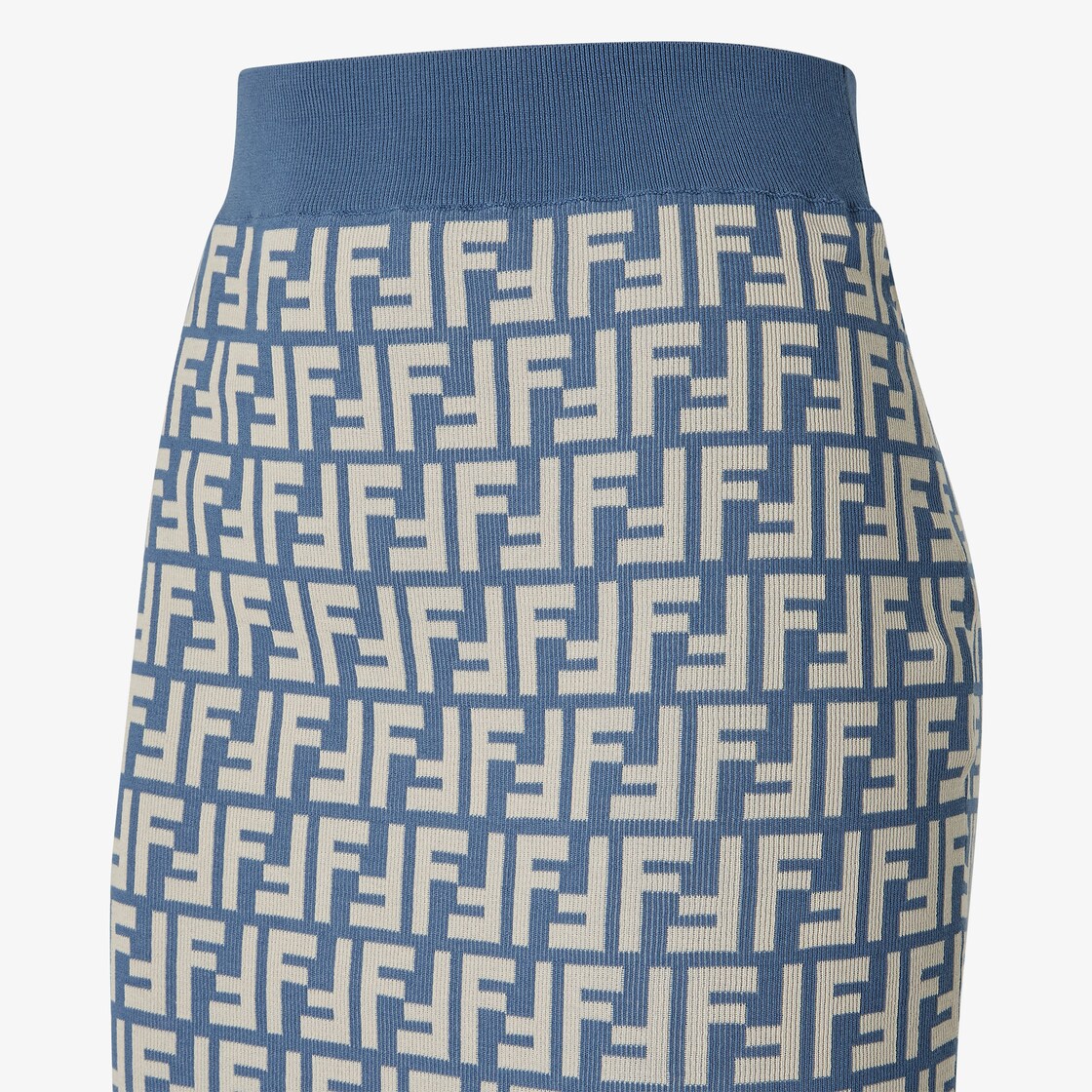 Skirt Blue FF cotton skirt Blue - Image 3/3