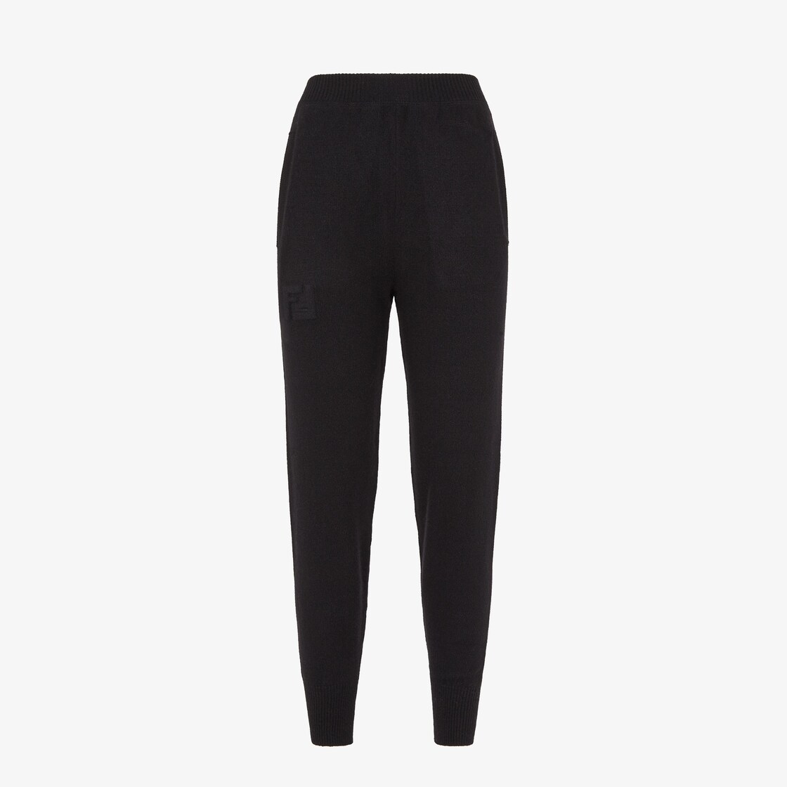 Black Full Elastic Pull-Up Eco-Trouser