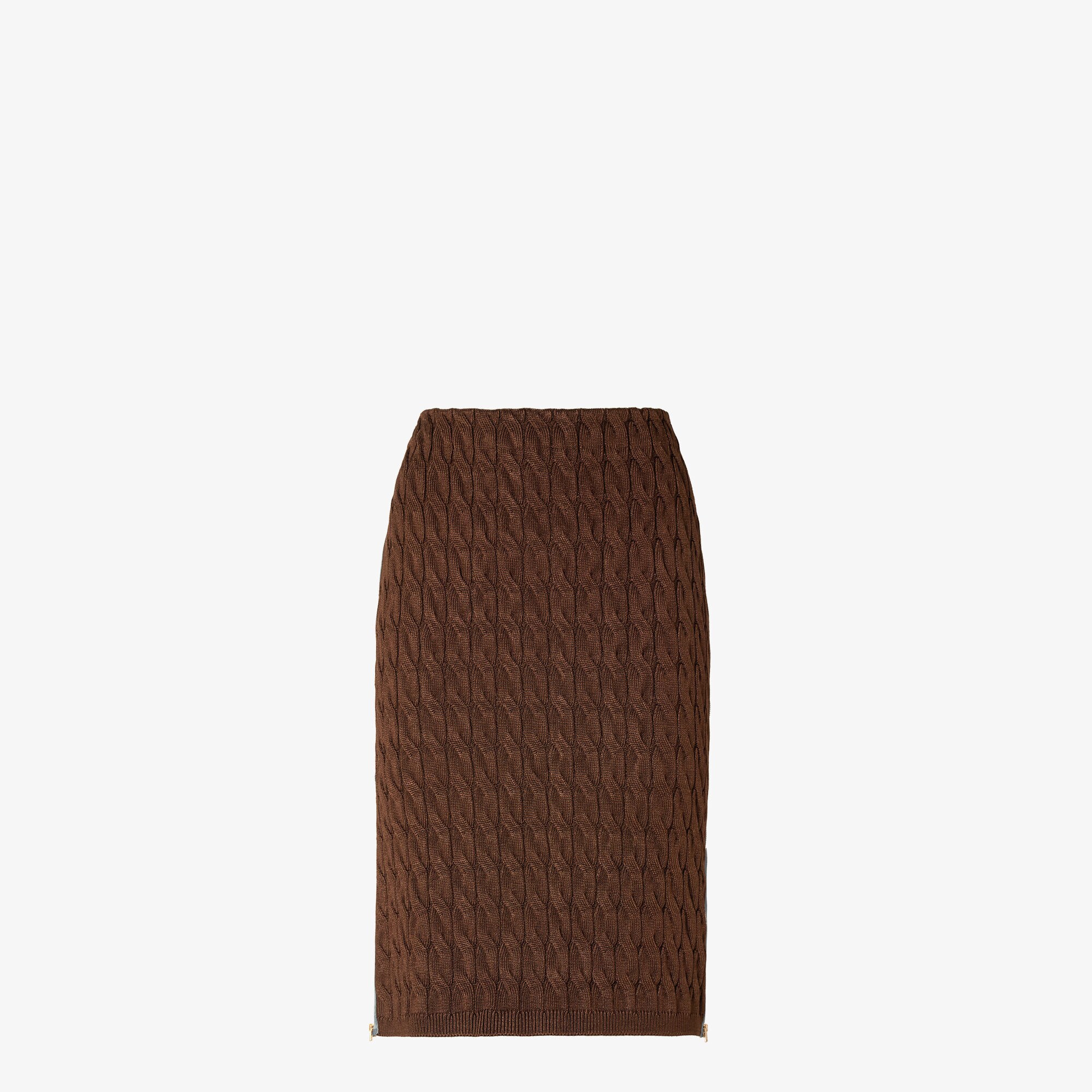 スカート ファブリック ブラウン | Fendi