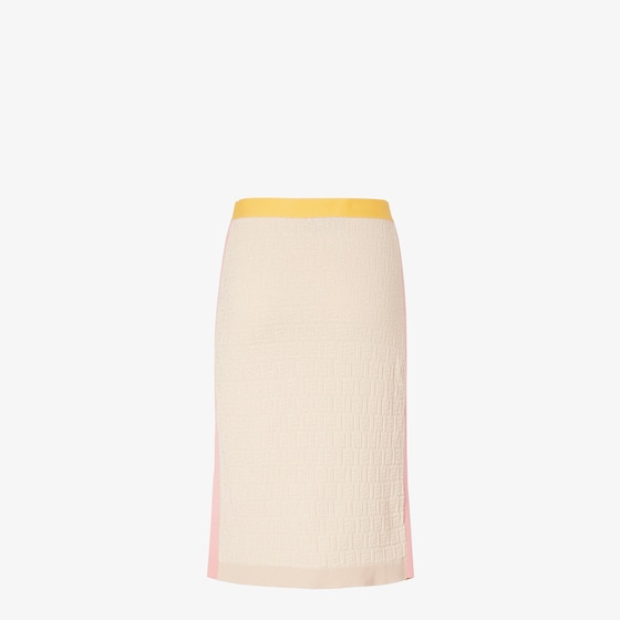 Fendi Straight midi skirt with elasticated waist | Thumbnail 2