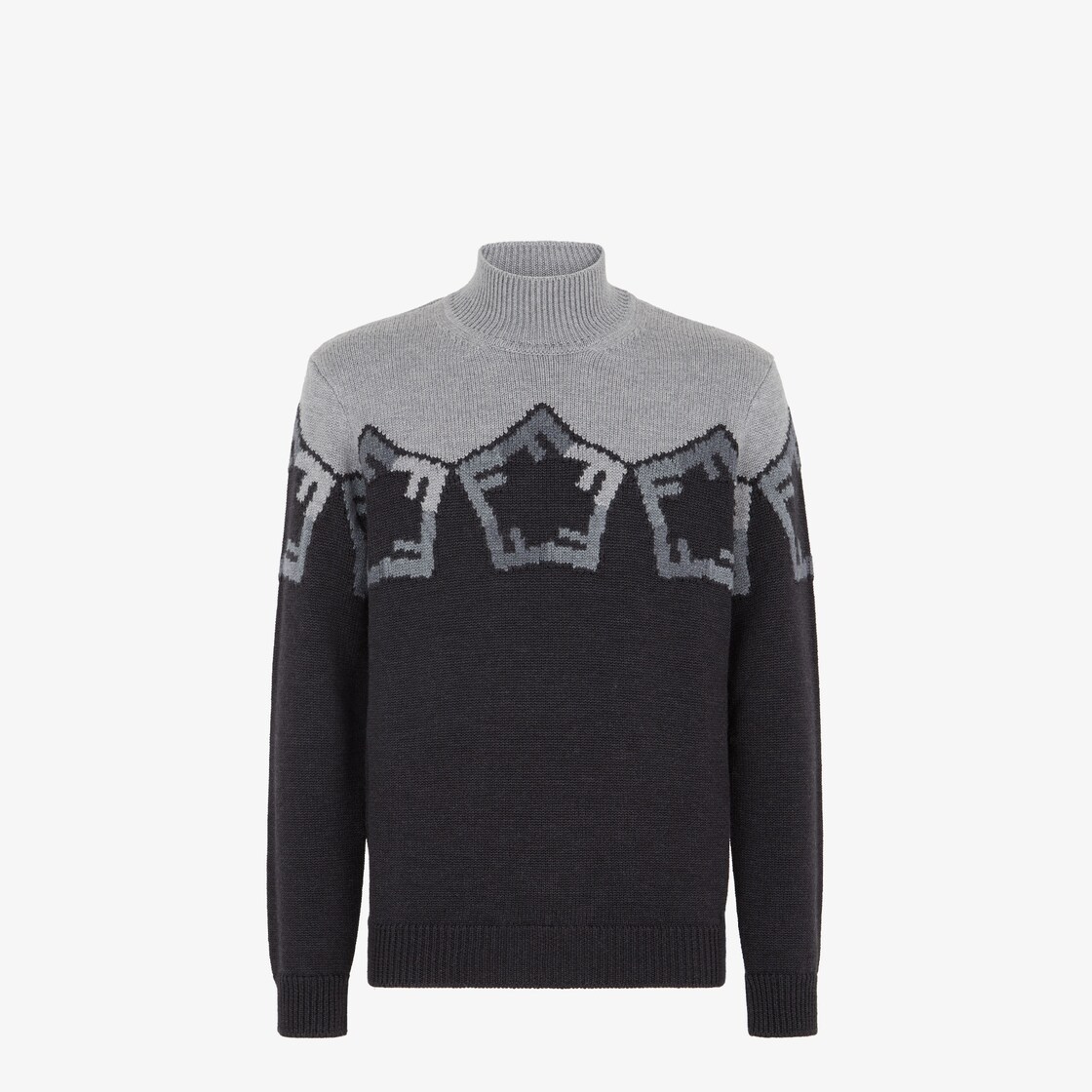 Grey clearance fendi sweater