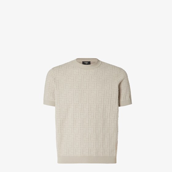 Fendi Crew-neck pullover with short sleeves