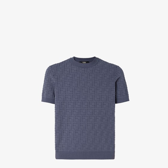 Fendi Crew-neck pullover with short sleeves