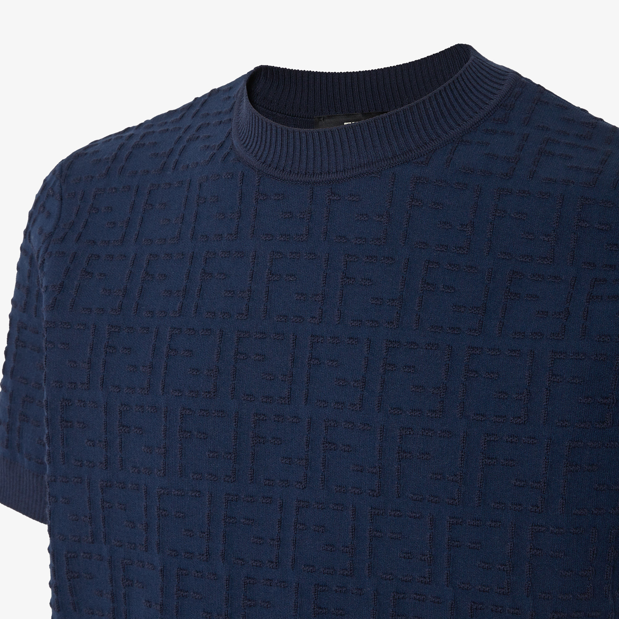 【送料&関税込】Fendi Cotton Pullover Pullover Cotton Blue | Fendi