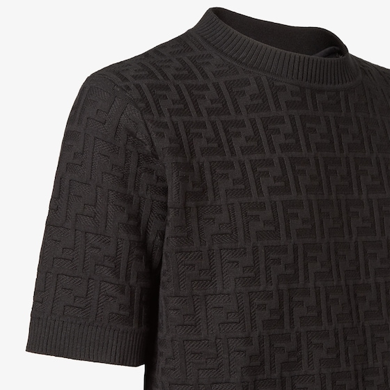 Fendi Crew-neck pullover with short sleeves | Thumbnail 3
