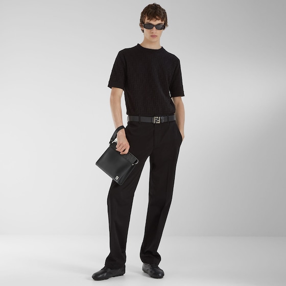 Fendi Crew-neck pullover with short sleeves | Thumbnail 4