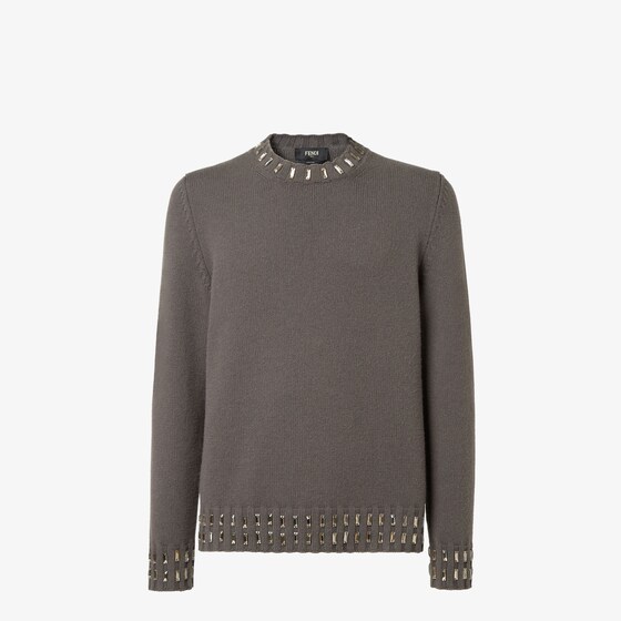 Fendi Pullover In Green
