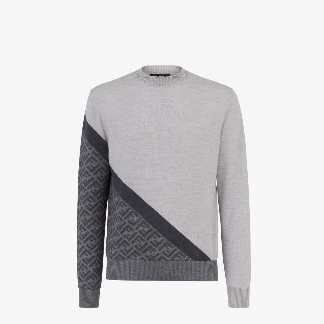 Grey 2024 fendi sweater