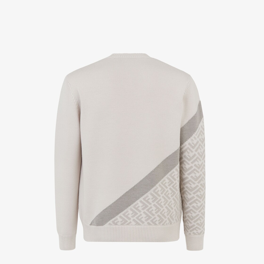 Pullover White wool jumper White - Image 2/3