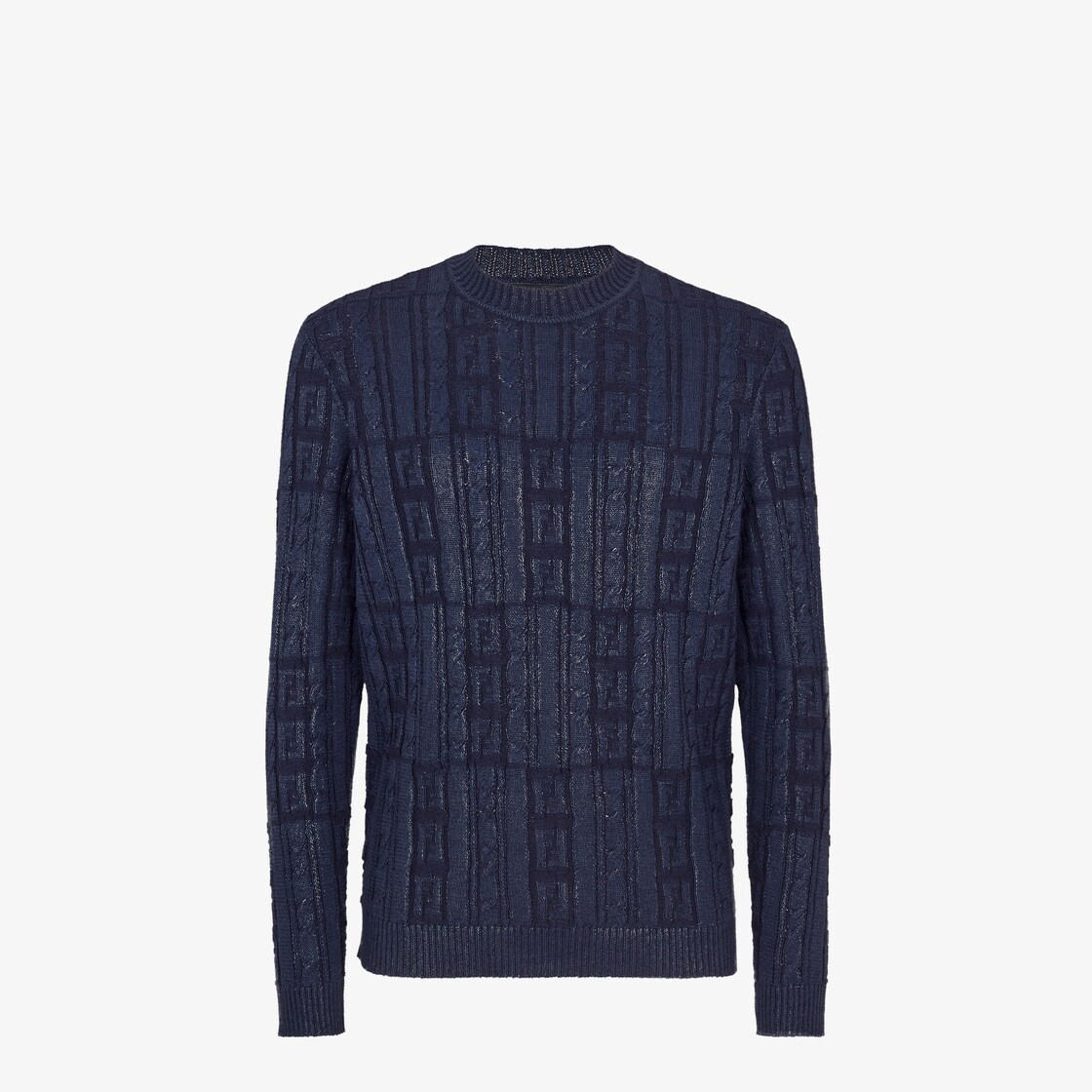 Pullover Blue wool jumper Fendi