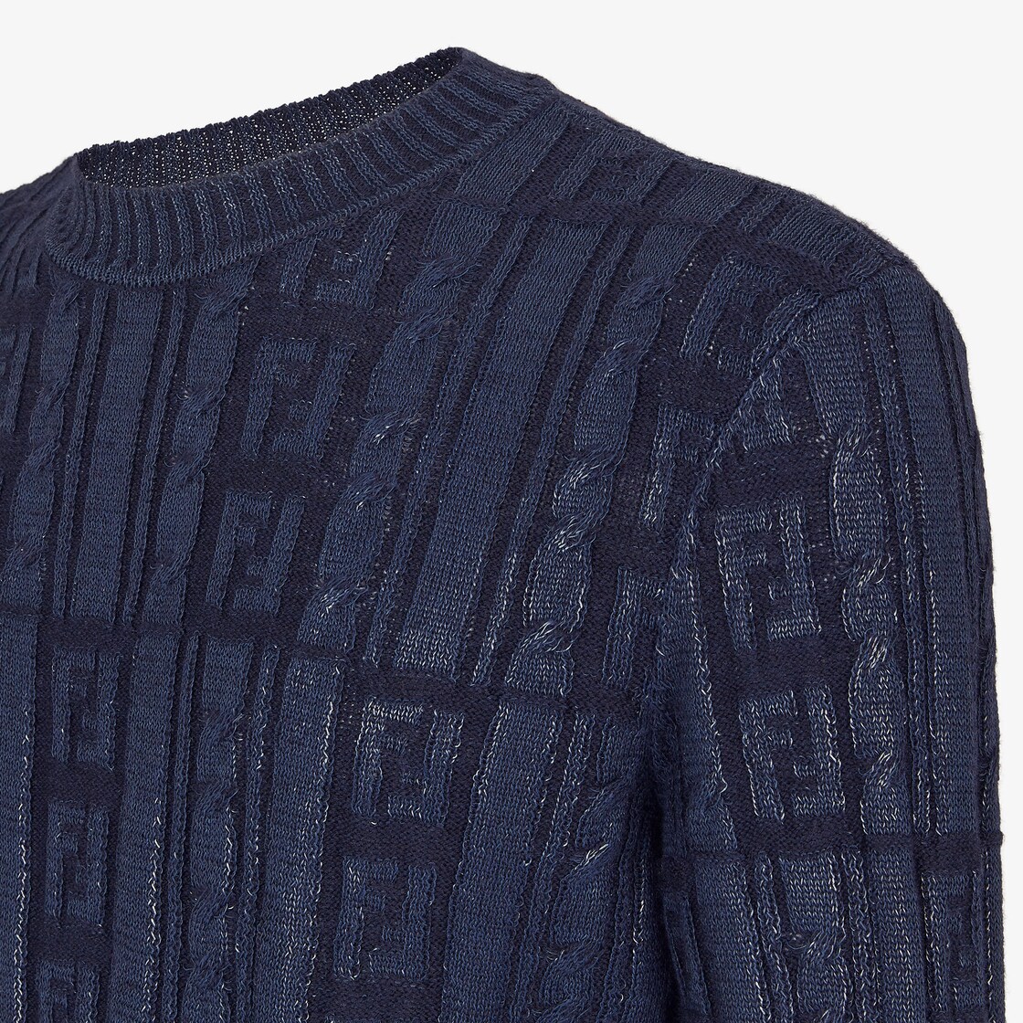 Sweater Wool Blue Fendi