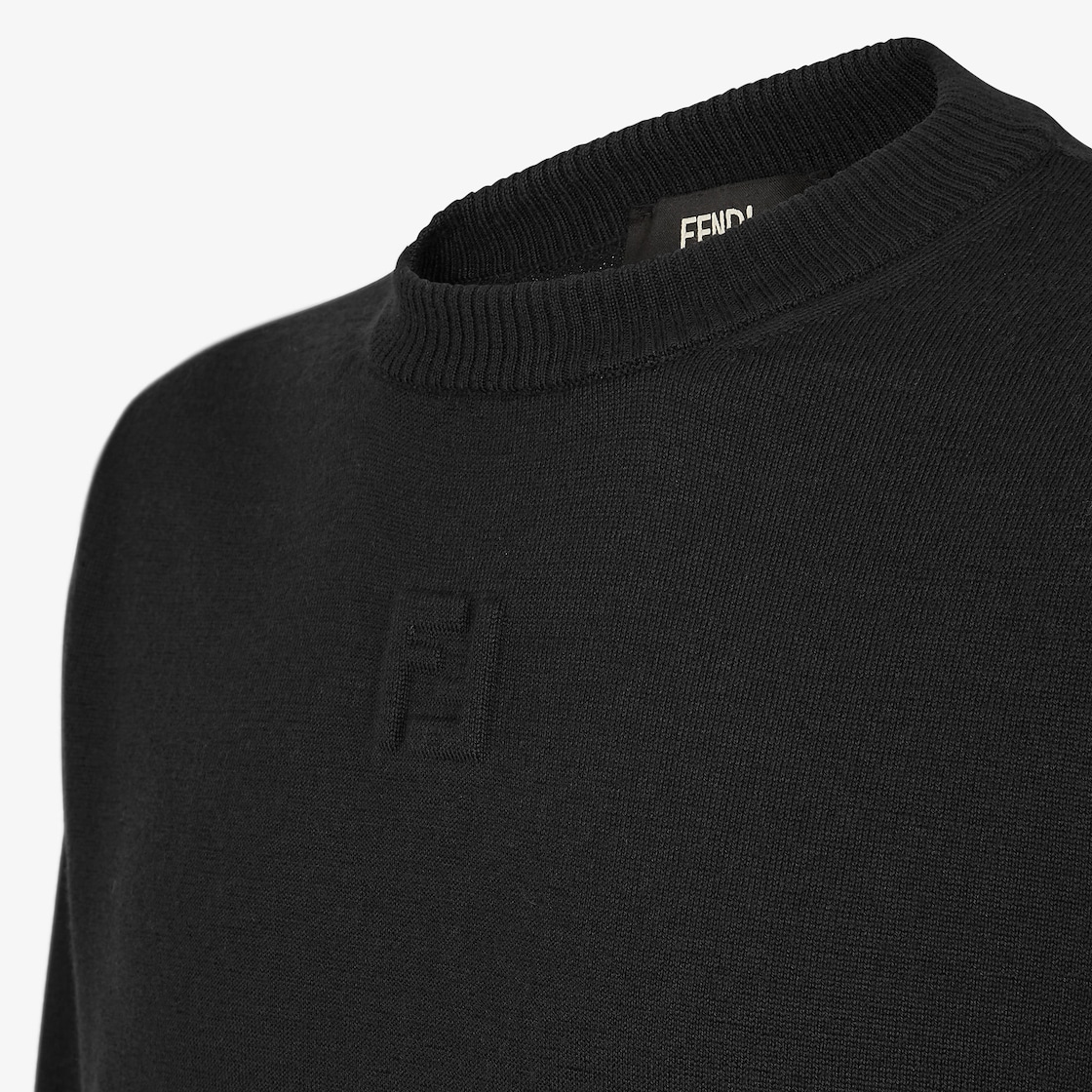 Pullover Black wool jumper Fendi