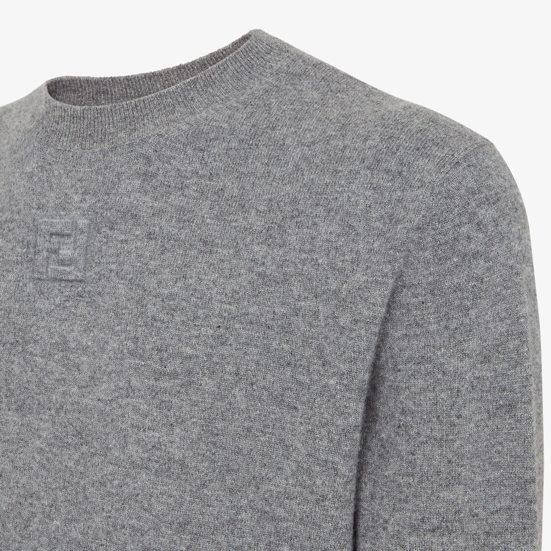 Pullover Grey wool jumper Grey - Image 4/5