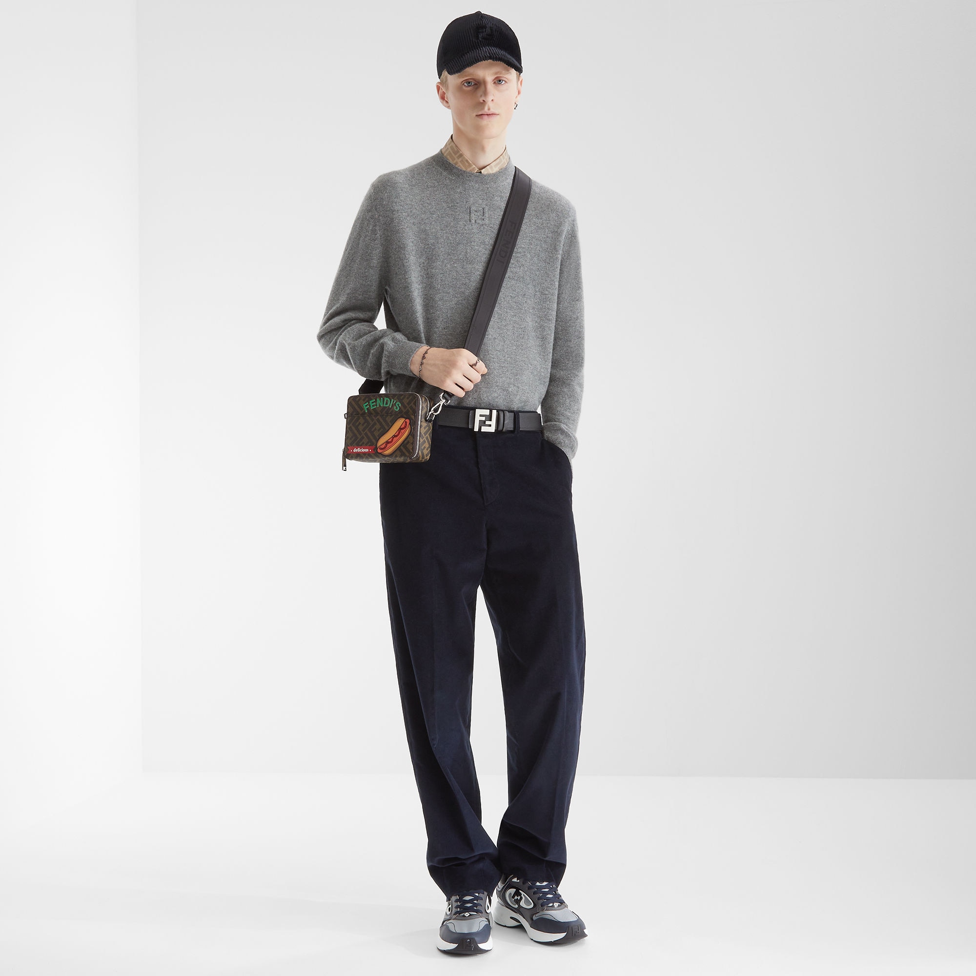 セーター ウール グレー | Fendi セーター ウール グレー | Fendi