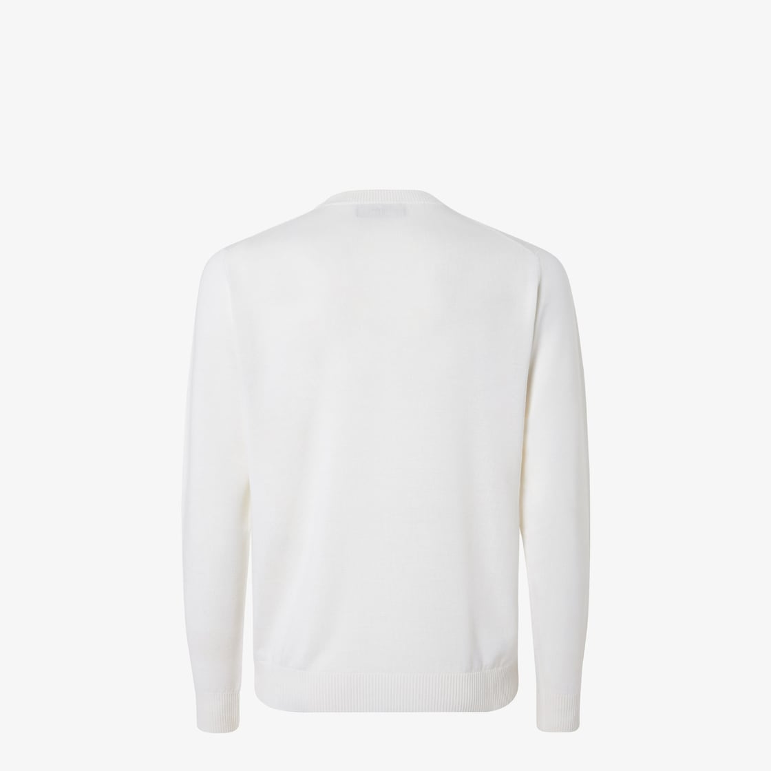 Pullover White wool jumper White - Image 2/4