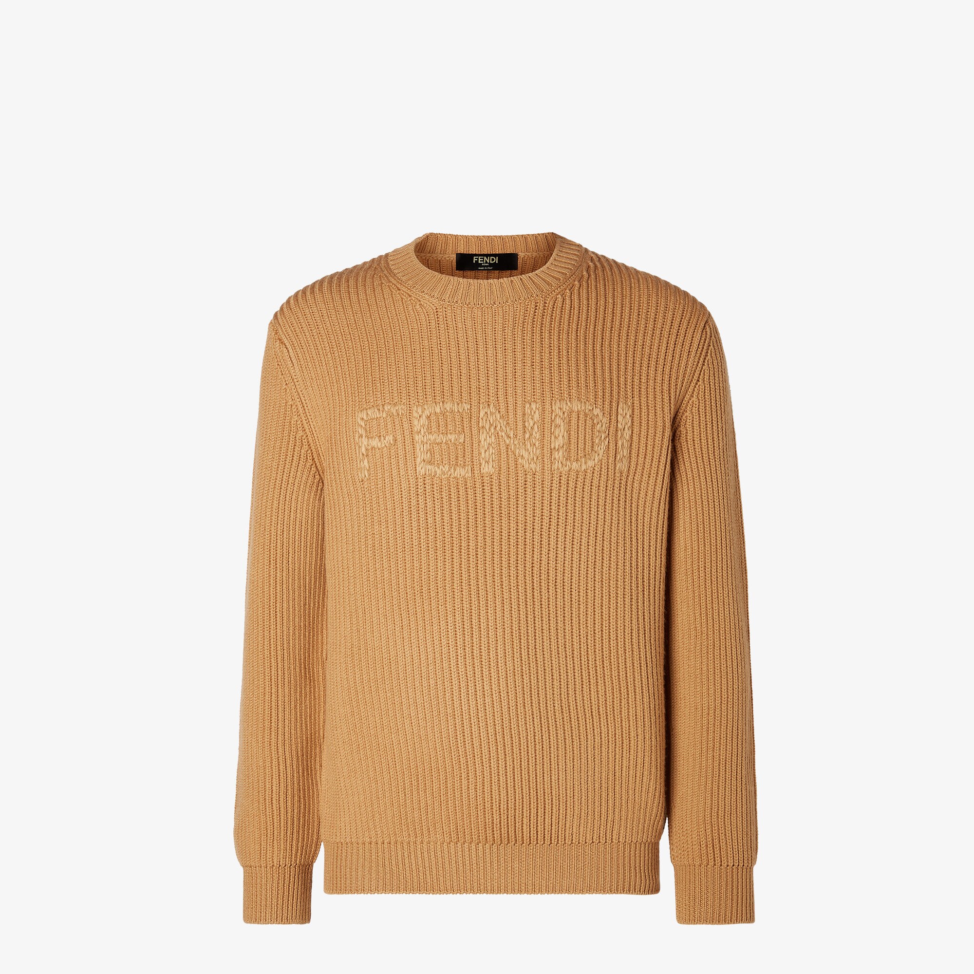 FENDI キャメル　セーター セーター ウール ブラウン | Fendi