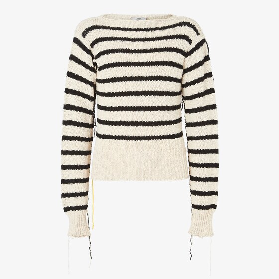 Fendi Classic sailor-inspired jumper reimagined with a seamless