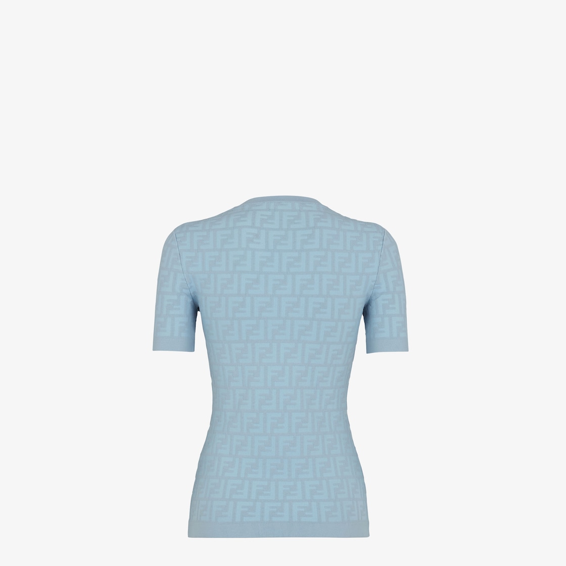 Sweater - Light blue viscose sweater | Fendi