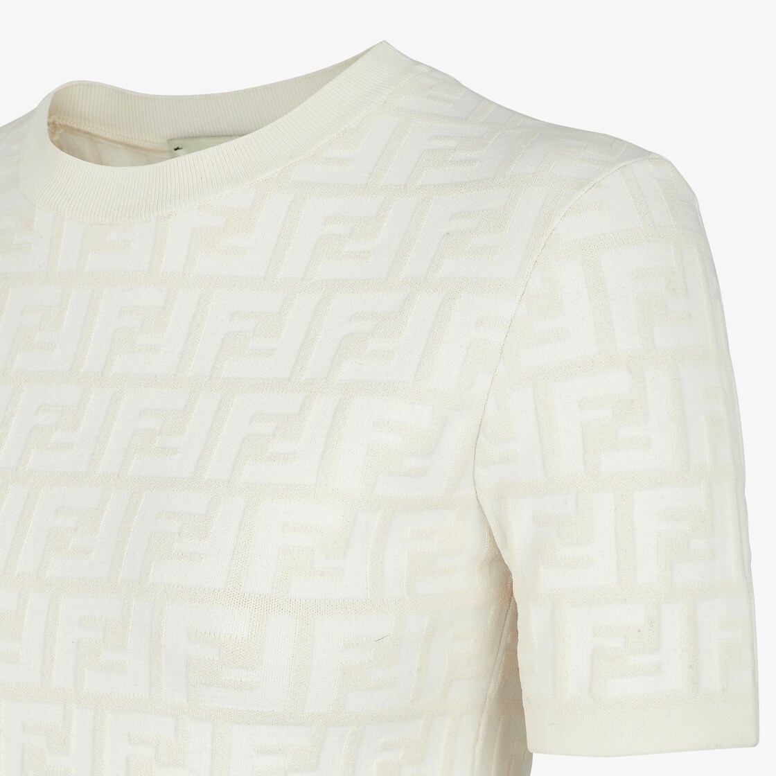 Sweater White FF viscose jumper Fendi