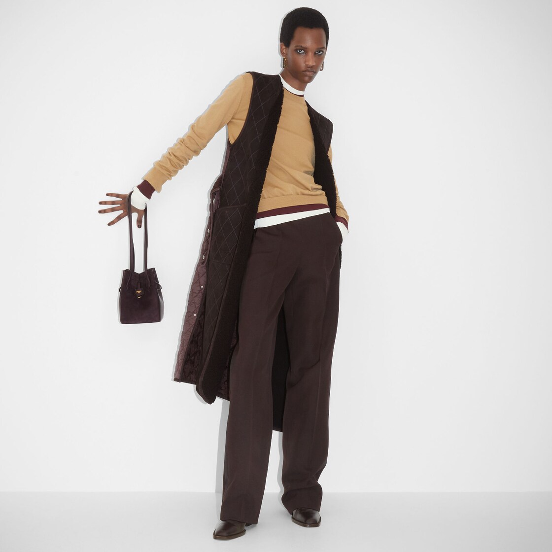セーター ウール ベージュ | Fendi セーター ウール ベージュ | Fendi
