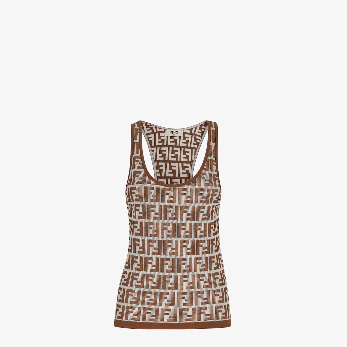 Fendi logo tank top hotsell