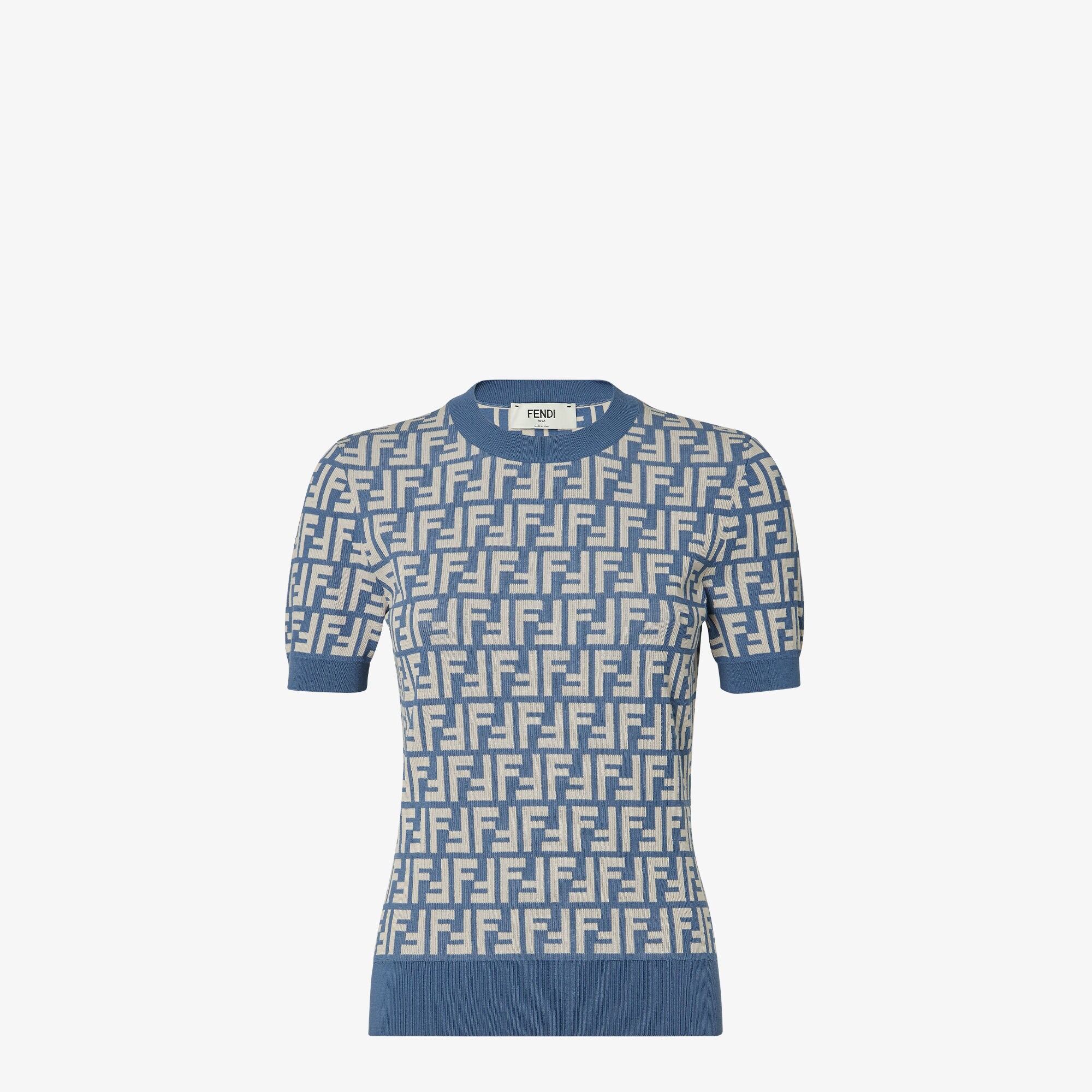 セーター コットン ブルー | Fendi