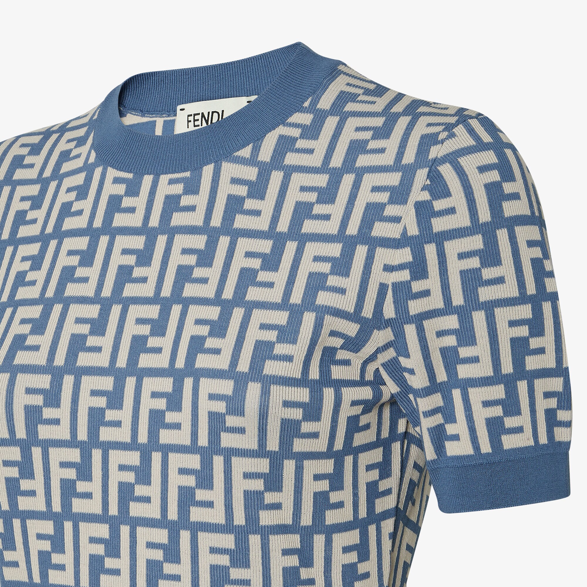 セーター コットン ブルー | Fendi