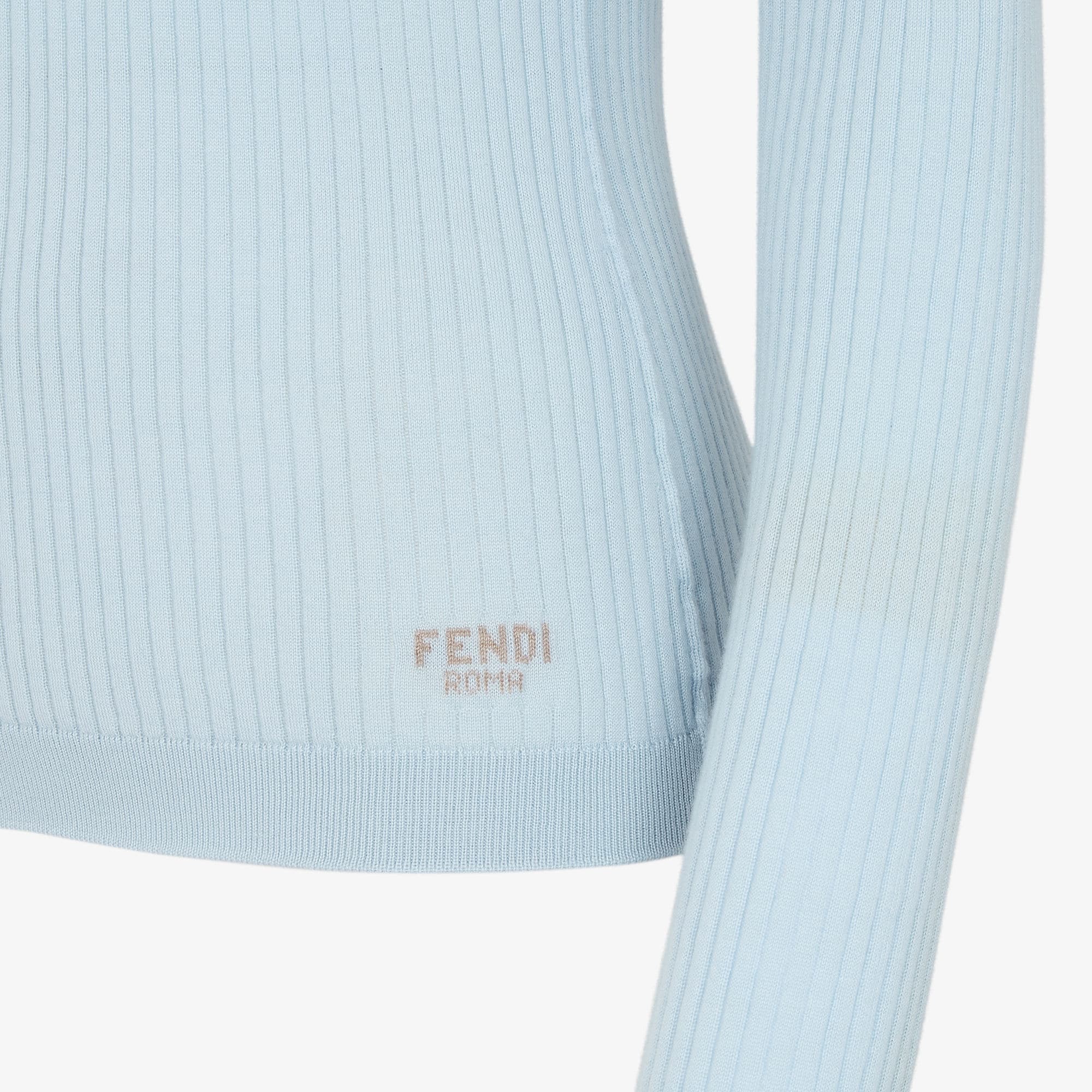 Sweater Wool Light blue | Fendi Sweater Wool Light blue | Fendi