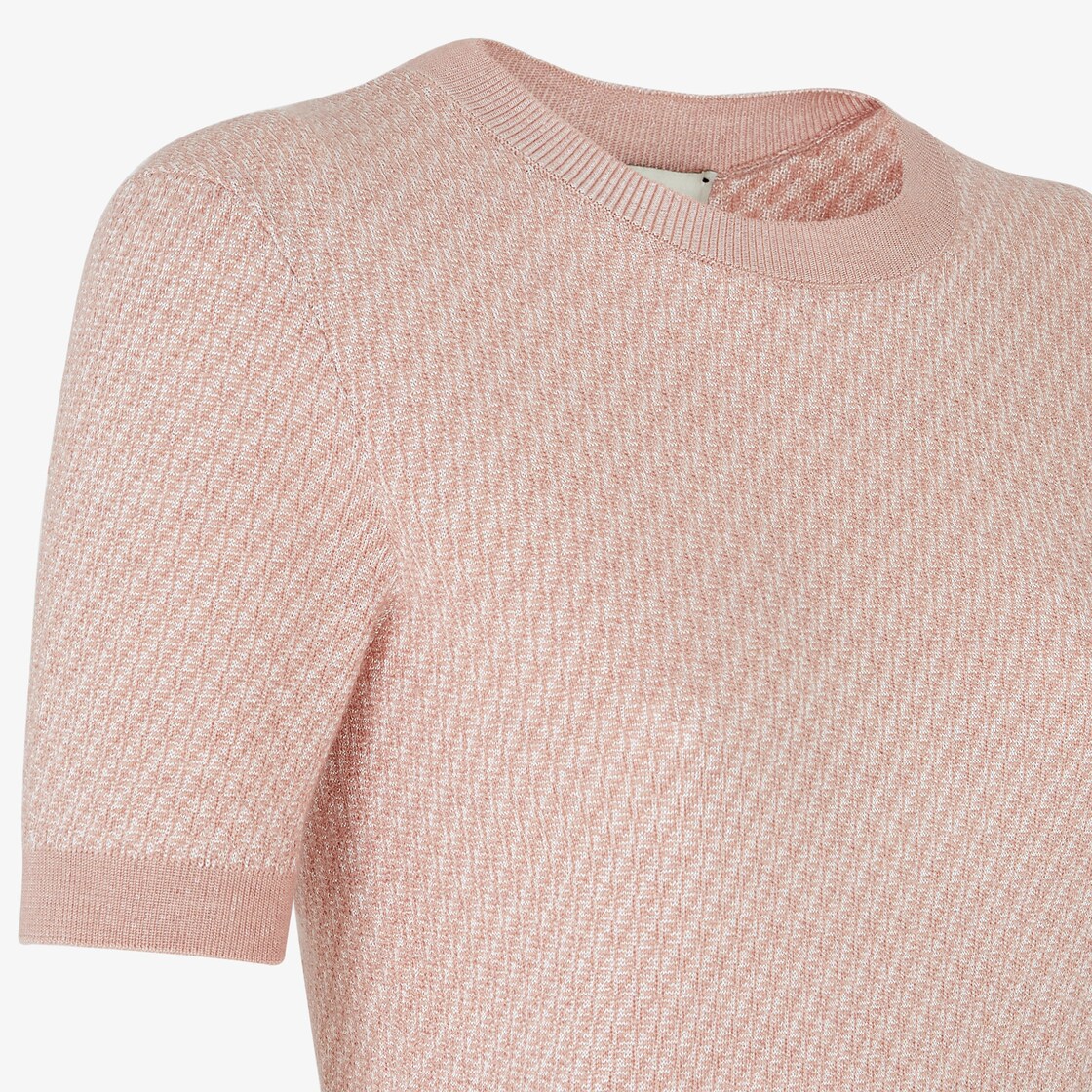 Sweater Pink FF wool and silk sweater Pink - Image 3/4